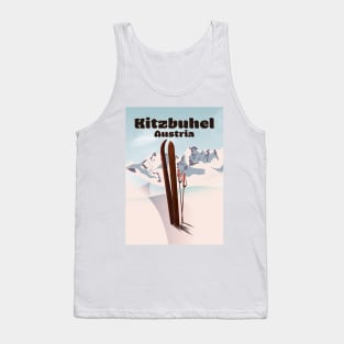 Kitzbuhel Austrian ski poster Tank Top